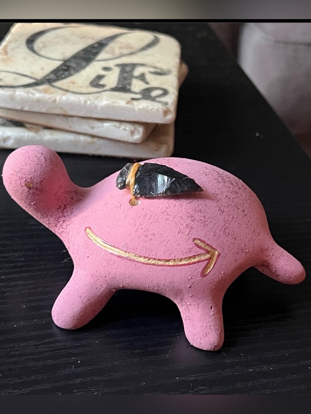 Vera Russell Pink Terracotta Protection Turtle